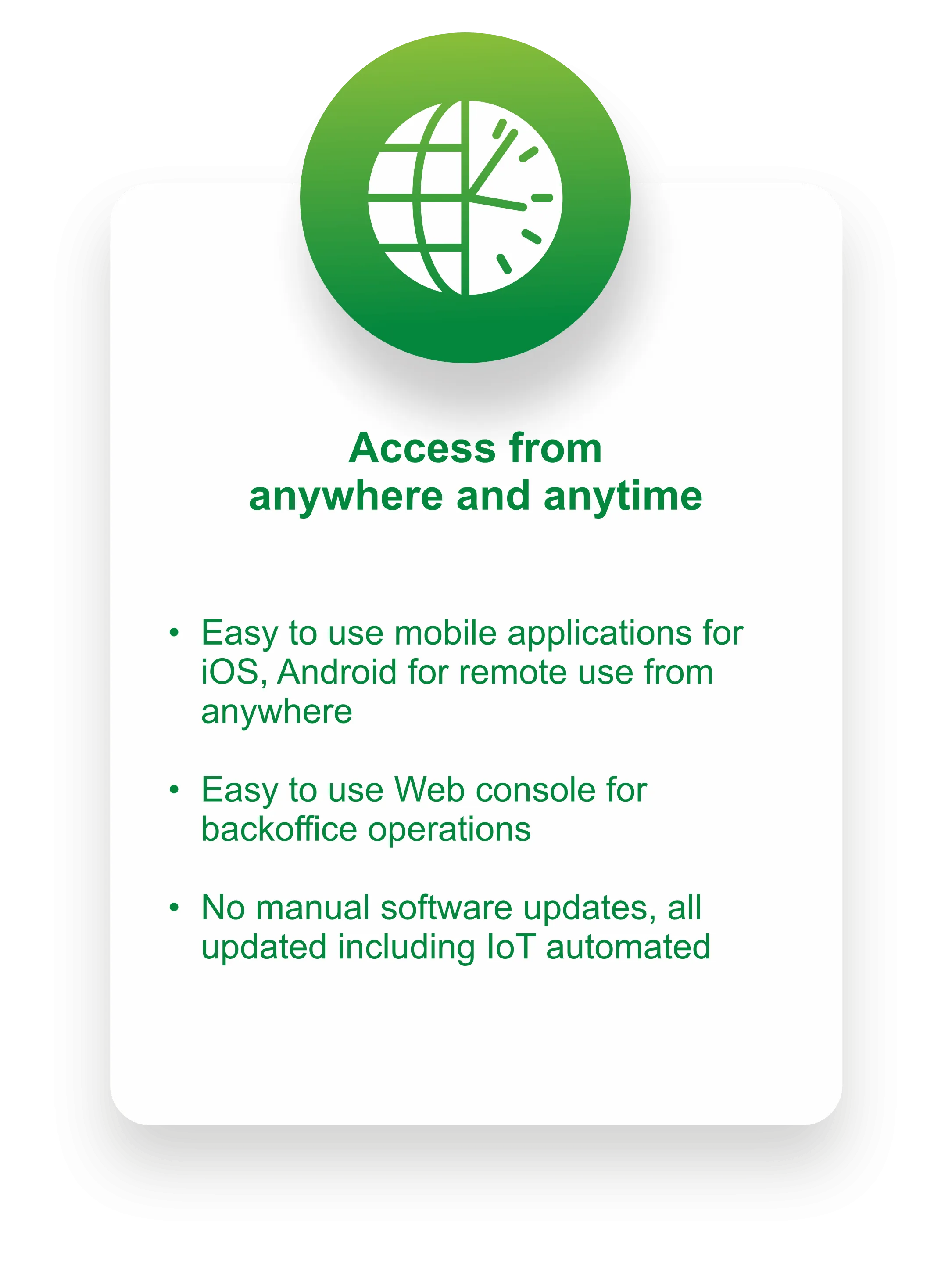 Access from anywhere