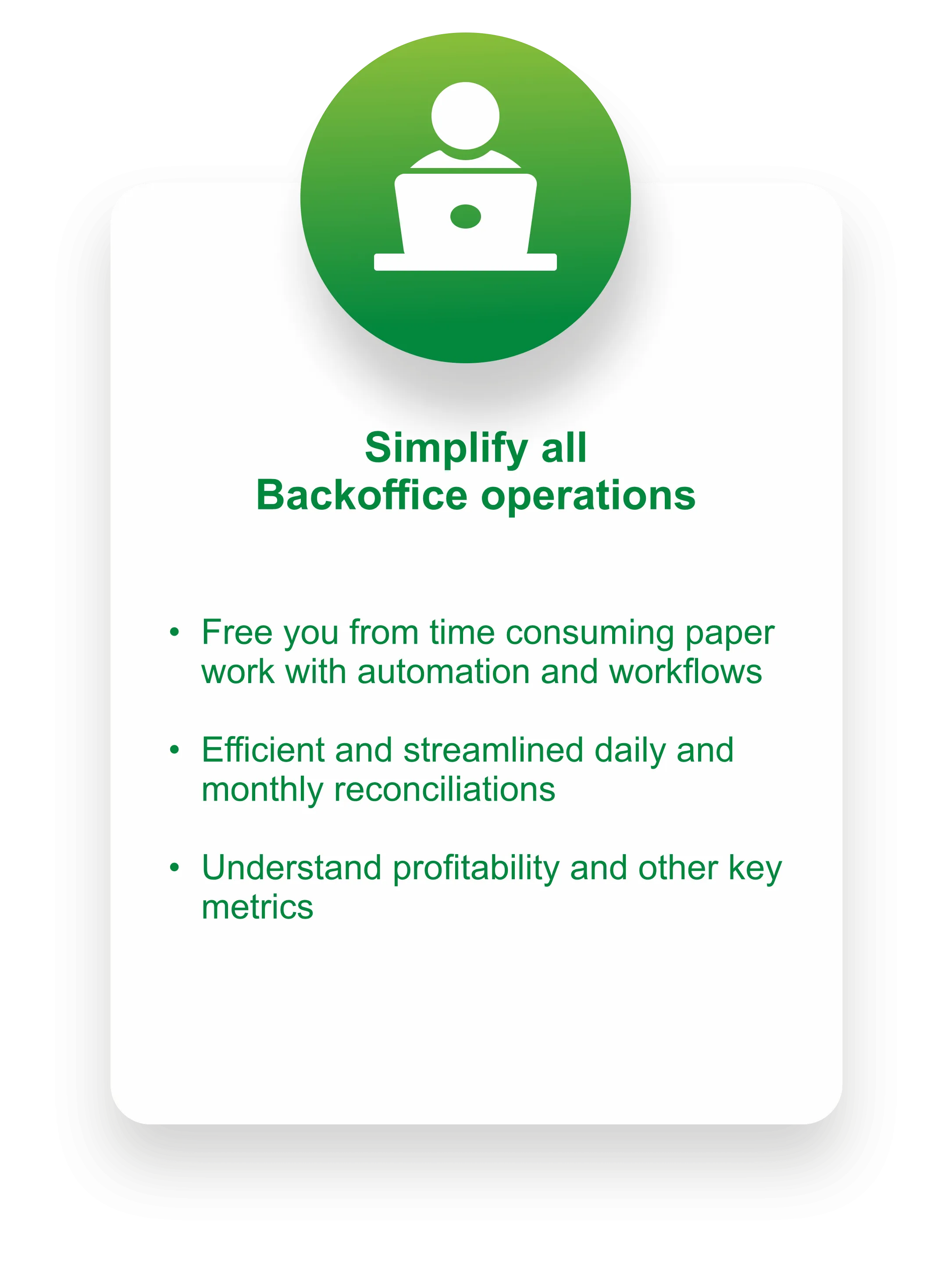 Simplify Back Office