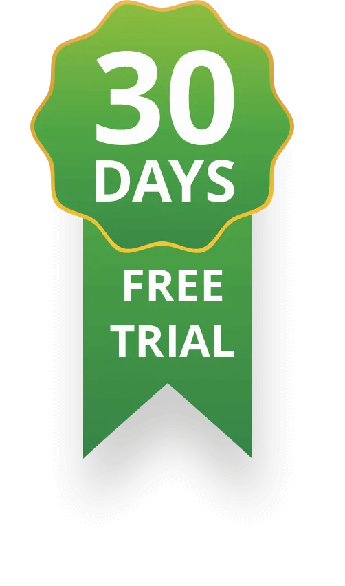 Free trial badge